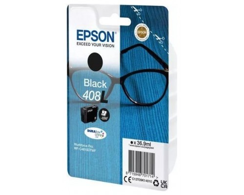 EPSON tinta Negro Singlepack 408L DURABrite Ultra Ink