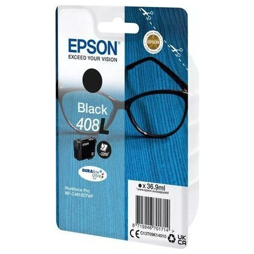 EPSON tinta Negro Singlepack 408L DURABrite Ultra Ink-SX8 EPSON tinta Negro Singlepack 408L DURABrite Ultra Ink