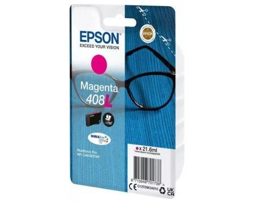 EPSON tinta Magenta Singlepack 408L DURABrite Ultra Ink