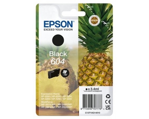 Epson Cartucho 604 Negro