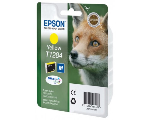 CARTUCHO EPSON AMARILLO S22SX420W425W125 T1284