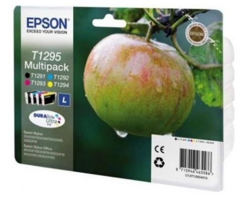 TINTA EPSON C13T12954012 T1295 PACK CUATRICOLOR (Espera 4 dias)
