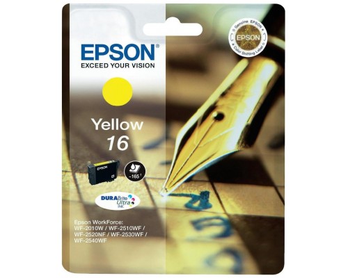 CARTUCHO EPSON AMARILLO 16 T1624