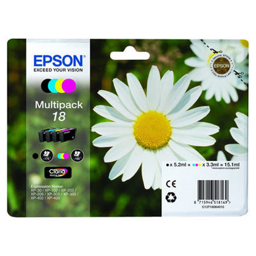 Multipack 18 4 colores