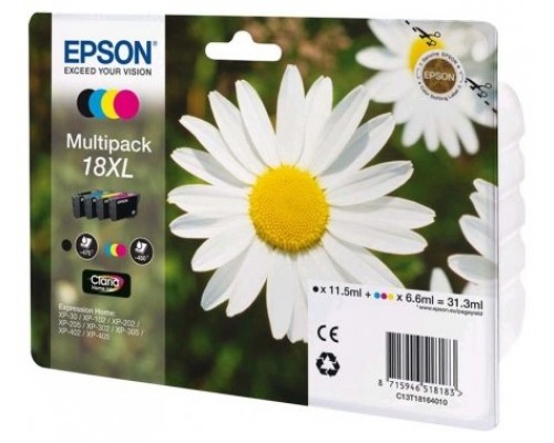 EPSON TINTA C13T18164012 18XL MPACK INK CARTRIDGE