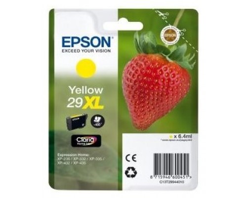 TINTA EPSON C13T29944012 Nº 29XL AMARILLO (Espera 4 dias)