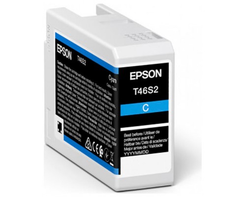 EPSON  Singlepack Cyan T46S2 UltraChrome Pro 10 ink 25ml SC-P700