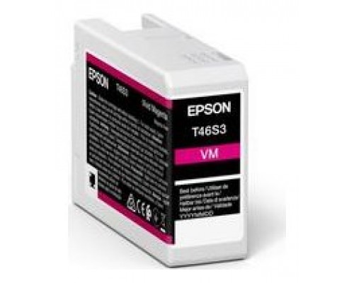 EPSON  Singlepack Vivid Magenta T46S3 UltraChrome Pro 10 ink 25ml SC-P700