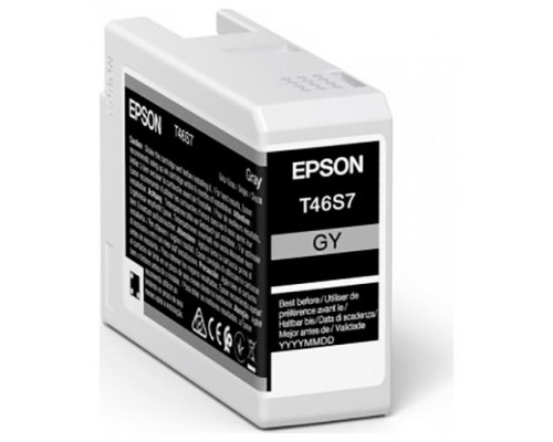 EPSON  Singlepack Gray T46S7 UltraChrome Pro 10 ink 25ml SC-P700