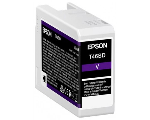 EPSON  Singlepack Violet T46SD UltraChrome Pro 10 ink 25ml SC-P700