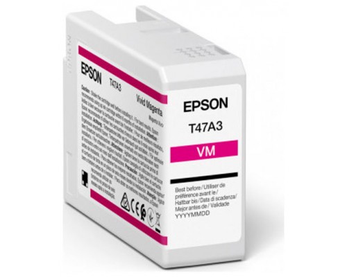 EPSON  Singlepack Vivid Magenta T47A3 UltraChrome Pro 10 ink 50ml SC-P900
