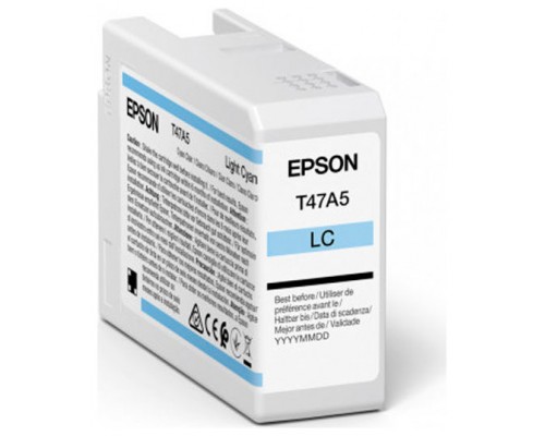 EPSON  Singlepack Light Cyan T47A5 UltraChrome Pro 10 ink 50ml SC-P900