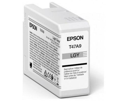 EPSON  Singlepack Light Gray T47A9 UltraChrome Pro 10 ink 50ml SC-P900