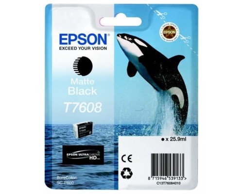 EPSON SURECOLOR SC-P600 Cartucho negro mate