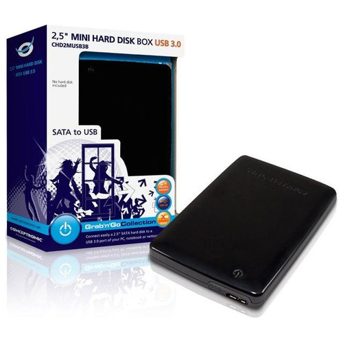 CAJA EXTERNA 2.5" USB 3.0 CONCEPTRONIC USB 3.0-SX3 CAJA EXTERNA 2.5" USB 3.0 CONCEPTRONIC USB 3.0