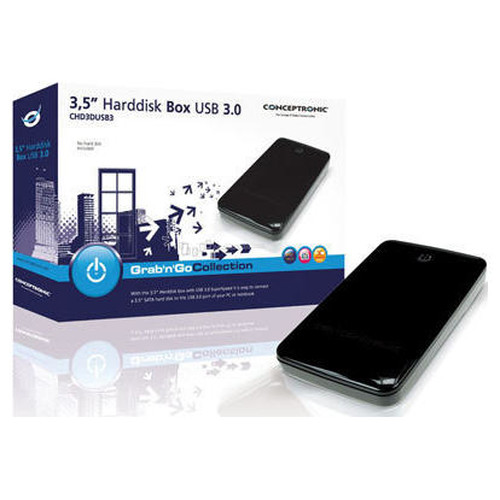 CAJA EXTERNA 3.5" USB 3.0 CONCEPTRONIC SATA HD-SX6 CAJA EXTERNA 3.5" USB 3.0 CONCEPTRONIC SATA HD