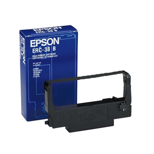 Epson TM-300A/300B/300C/ 300D, U-200D/210D/300A/300B/300C/300D ERC-38B (S015244) Cinta Nylon Negro</