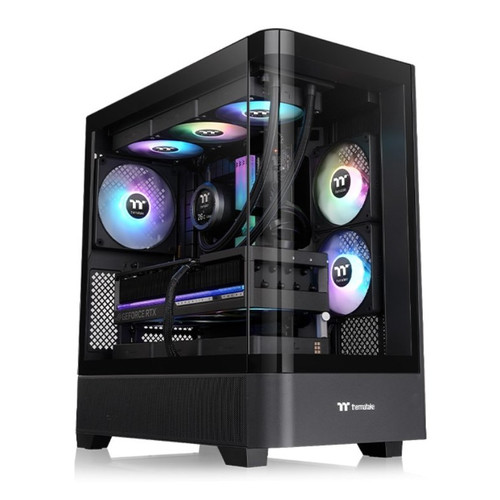 CAJA ATX THERMALTAKE VIEW 290 USB C X 2 1XVENT120MM ARGB NEGRO S/N FUENTE-SX21 CAJA ATX THERMALTAKE VIEW 290 USB C X 2 1XVENT120MM ARGB NEGRO S/N FUENTE