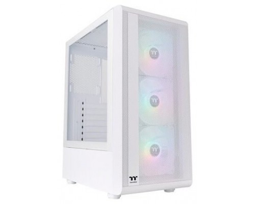 CAJA THERMALTAKE S200 TG ATX 2XUSB 3.0 ARGB SIN FUENTE BLANCO