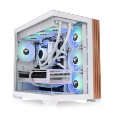 CAJA ATX THERMALTAKE VIEW 380 USB CX1 2XVENT120MM ARGB BLANCO S/N FUENTE-SX28 CAJA ATX THERMALTAKE VIEW 380 USB CX1 2XVENT120MM ARGB BLANCO S/N FUENTE