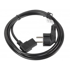 CABLE DE ALIMENTACION LANBERG SCHUKO CEE 7/7 A IEC320 C13 ACODADO 3M-SX2 CABLE DE ALIMENTACION LANBERG SCHUKO CEE 7/7 A IEC320 C13 ACODADO 3M