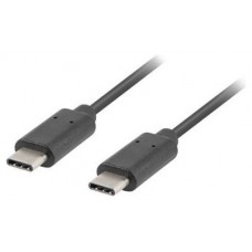 CABLE LANBERG USB C 3.1 GEN 1 MACHO/MACHO 0.5M NEGRO