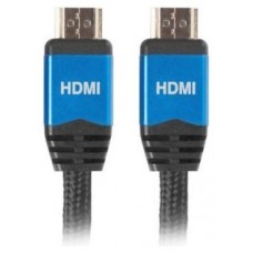 CABLE HDMI LANBERG MACHO/MACHO V2.0 CU 4K PREMIUM 3M NEGRO