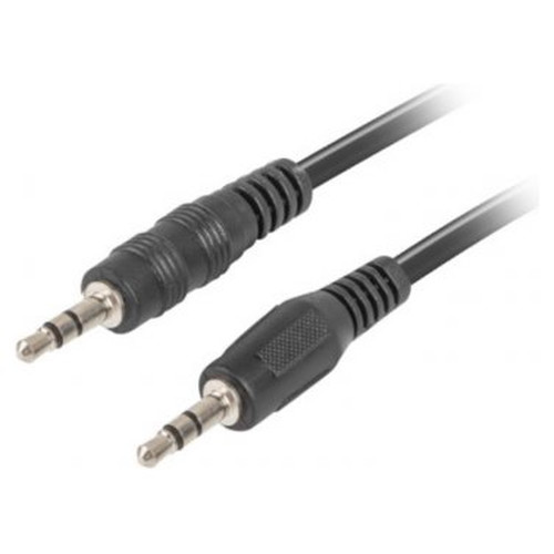 CABLE ESTEREO LANBERG JACK 3.5MM MACHO/JACK 3.5MM MACHO 2M NEGRO