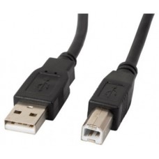 CABLE LANBERG IMPRESORA USB MACHO A USB MACHO NEGRO 5 M