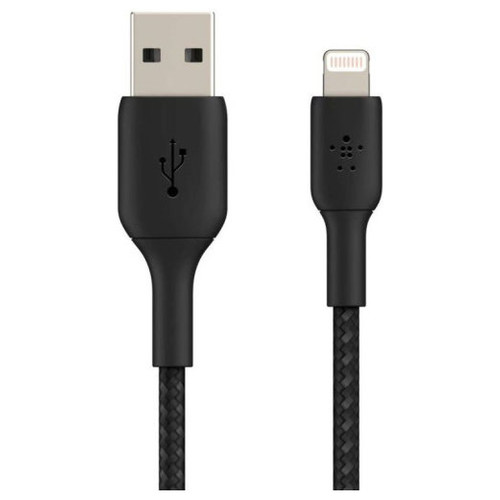 Belkin CAA002BT2MBK cable de conector Lightning 2 m Negro (Espera 4 dias)-SX5 Belkin CAA002BT2MBK cable de conector Lightning 2 m Negro (Espera 4 dias)