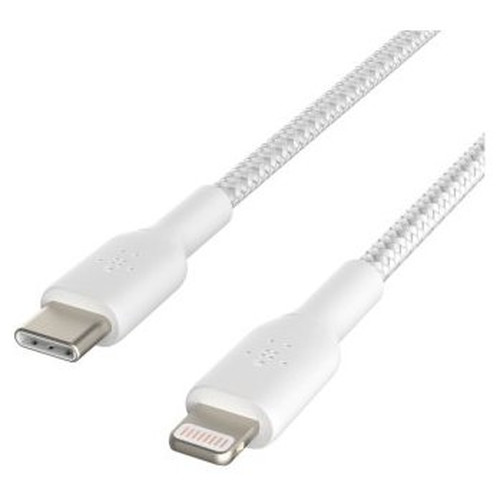 CABLE USB-C A LIGHTNING 2M BELKIN CAA004BT2MWH-SX4 CABLE USB-C A LIGHTNING 2M BELKIN CAA004BT2MWH