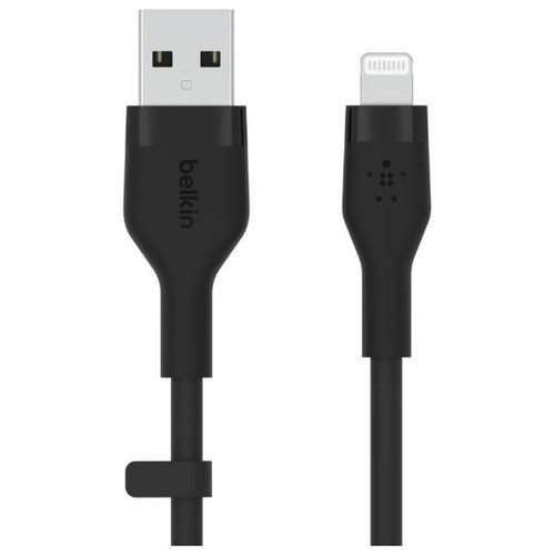 CABLE USB-A A LIGHTNING 1M BELKIN CAA008BT1MBK-SX3 CABLE USB-A A LIGHTNING 1M BELKIN CAA008BT1MBK