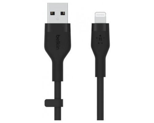 CABLE BELKIN CAA008BT2MBK USB-A A LIGHTNING SILICONA