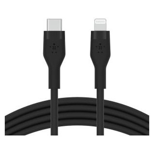 CABLE USB-C A LIGHTNING 1M BELKIN CAA011DS1MBK BOOST-SX3 CABLE USB-C A LIGHTNING 1M BELKIN CAA011DS1MBK BOOST