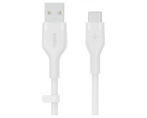 Belkin BOOST↑CHARGE Flex cable USB 2 m USB 2.0 USB C Blanco (Espera 4 dias)