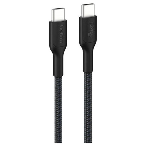 Belkin BoostCharge Pro cable USB 2 m USB C Negro (Espera 4 dias)-SX6 Belkin BoostCharge Pro cable USB 2 m USB C Negro (Espera 4 dias)