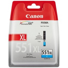 TINTA CANON CLI-551XLC CIAN ALTA CAPACIDAD (Espera 4 dias)