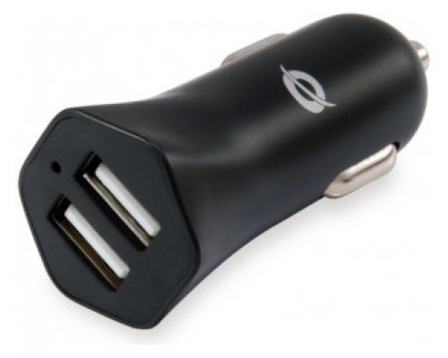 CARGADOR DE COCHE CONCEPTRONIC CARDEN03B 2 PUERTOS USB