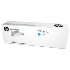 HP Contractual Toner LaserJet CB381YC optimizado cian