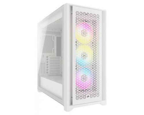 CAJA SEMITORRE ATX 5000D RGB AIRFLOW TG WHITE CORSAIR (Espera 4 dias)