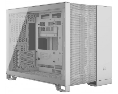 CAJA SEMITORRE ATX 2500D AIRFLOW TG WHITE CORSAIR (Espera 4 dias)