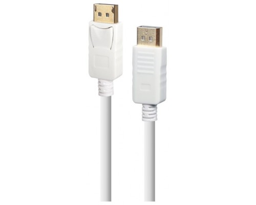 CABLE DISPLAYPORT GEMBIRD 4K DE 1,8 M, BLANCO