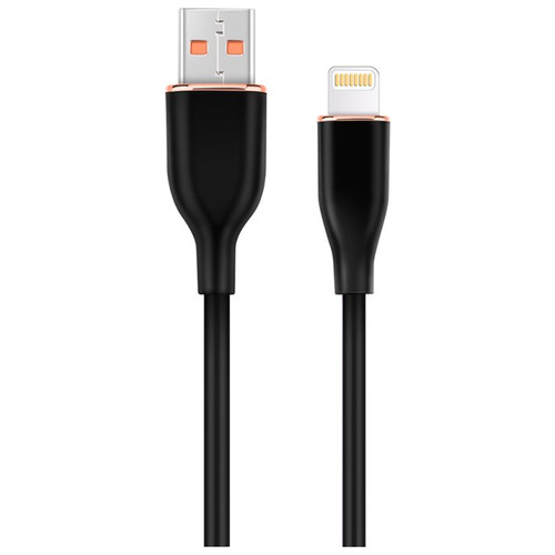 CABLE DE CARGA Y DATOS GEMBIRD DE SILICONA PREMIUM DE 8 CLAVIJAS 1,5 M NEGRO-SX2 CABLE DE CARGA Y DATOS GEMBIRD DE SILICONA PREMIUM DE 8 CLAVIJAS 1,5 M NEGRO