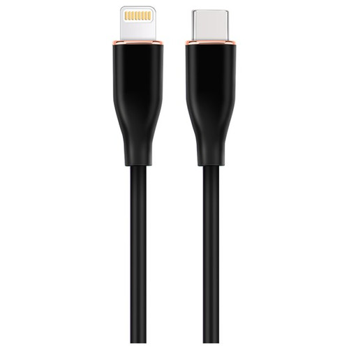 CABLE DE CARGA Y DATOS GEMBIRD USB TIPO-C A 8 PINES DE SILICONA PREMIUM 1,5M BK-SX2 CABLE DE CARGA Y DATOS GEMBIRD USB TIPO-C A 8 PINES DE SILICONA PREMIUM 1,5M BK