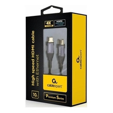 Gembird Cable HDMI de alta velocidad Ethernet 10m-SX4 Gembird Cable HDMI de alta velocidad Ethernet 10m