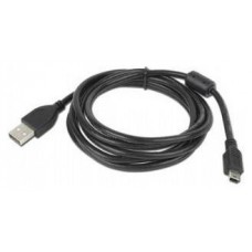 Gembird 1.8m USB 2.0 A/mini-USB 1.8m USB A Mini-USB B Macho Macho Negro cable USB