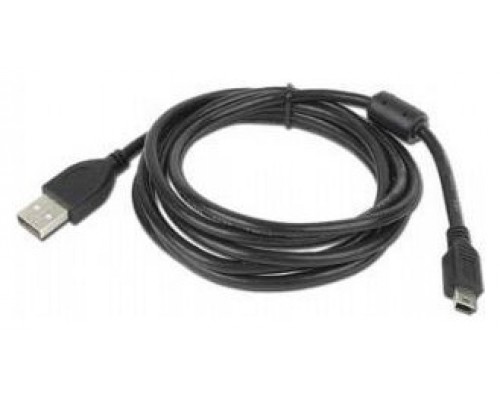 Gembird 1.8m USB 2.0 A/mini-USB 1.8m USB A Mini-USB B Macho Macho Negro cable USB