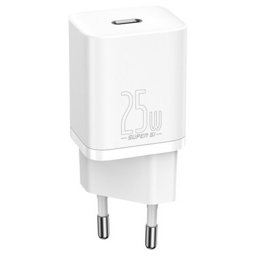 BASEUS SUPER SI QUICK CHARGER 1C 25W EU WHITE (Espera 4 dias)-SX5 BASEUS SUPER SI QUICK CHARGER 1C 25W EU WHITE (Espera 4 dias)
