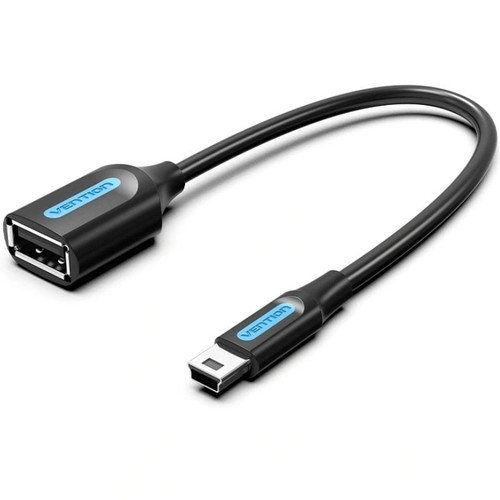 CABLE USB 2.0 MINI USB/M A USB-A/H 0.15 M NEGRO VENTION (Espera 4 dias)-SX2 CABLE USB 2.0 MINI USB/M A USB-A/H 0.15 M NEGRO VENTION (Espera 4 dias)