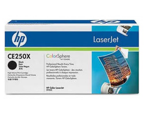 HP 504X TONER HP504X NEGRO (CE250X) (Espera 4 dias)